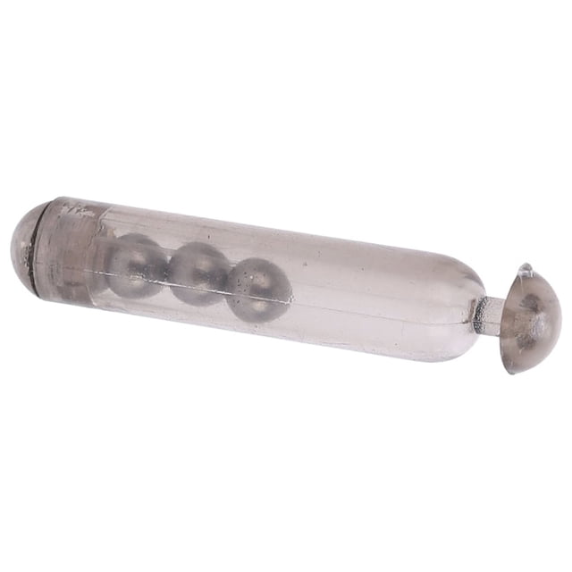 Fishing Weights, PVC Plastic Portable Fishing Rattle Lightweight for Fishing Enthusiast for Fishing Accessories Transparent White,Transparent Black,Red