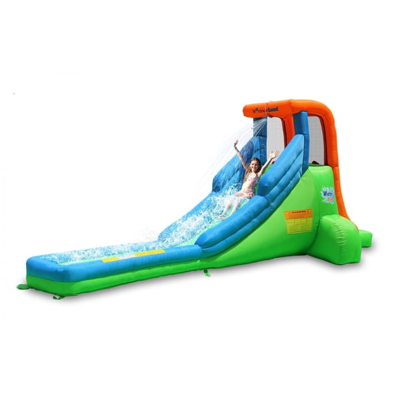 Single Water Slide with Splash Pool