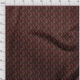 thumbnail image 4 of oneOone Cotton Poplin Maroon Fabric Kids Sewing Material Print Fabric By The Yard 42 Inch Wide, 4 of 4