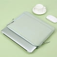 thumbnail image 2 of Supershield 15.4-Inch Waterproof Laptop Sleeve Bag with Handle for MacBook Air/Pro, Dell, HP, Lenovo - Green, 2 of 5