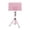 Pink, variant on Milaget Music Sheet Stand Adjustable Height for Band Stage Performance Music Players White