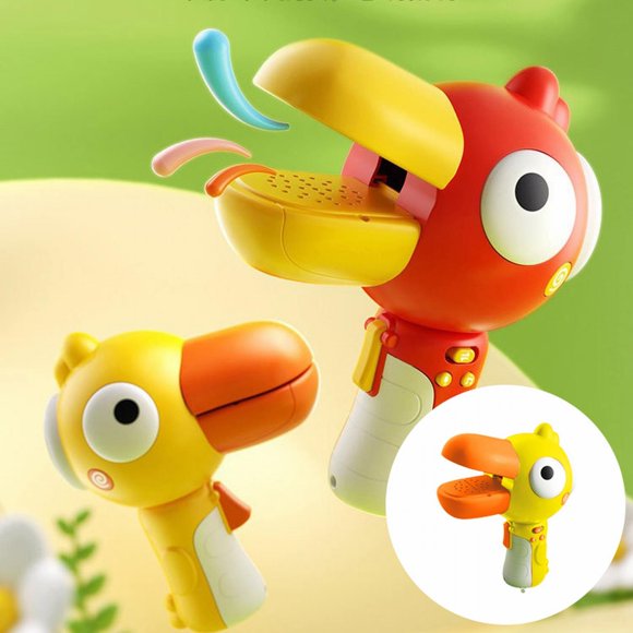 IMENGL Changeur de Voix pour Enfants Oiseau de Dessin Animé Jouet Changeur de Voix pour Garçons et Filles avec 3 Effets Sonores Différents Mégaphone / Enregistreur de Bande / Changeur de Voix Farce 2er Pack, Papier Toilette Amusant