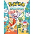 thumbnail image 4 of Pokémon Sticker Mosaics for Fun and Relaxation, 40 Full Color Posters with Tear-Out Pages of Legendary, Paint by Sticker for Kids and Adults (Set of 4 Books), 4 of 11