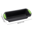 thumbnail image 3 of CQCYD Silicone Loaf Pan, Non-Stick Bread Baking For Quiche Meatloaf Lasagna, 11.4 X 5.3 Inches Kitchen Bakeware For Homemade Cakes And Pastries, 3 of 6
