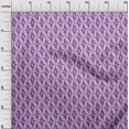 thumbnail image 2 of oneOone Viscose Jersey Fabric Diamond Geometric Decor Fabric Printed BTY 60 Inches Wide, 2 of 5