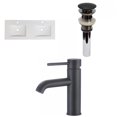 thumbnail image 1 of American Imaginations 59-in. W 1 Hole Ceramic Top Set In White Color - Overflow Drain Incl. AI-32811, 1 of 9