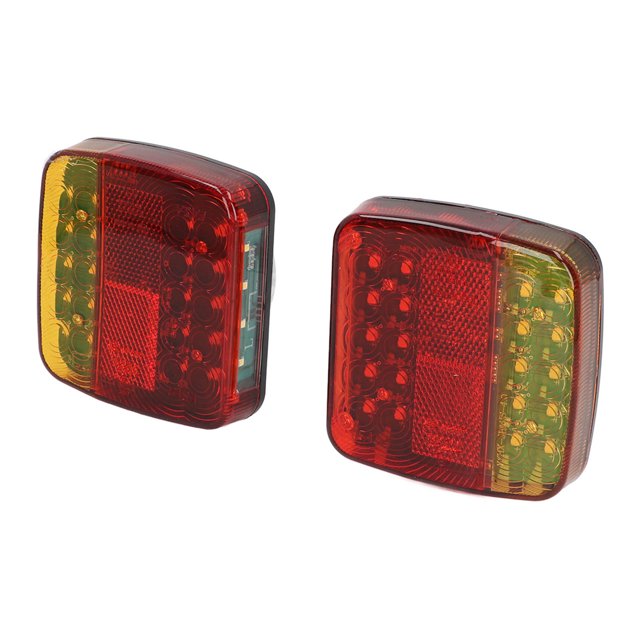 Trail Lights, Easy To Install DC5V Red Yellow Wireless Trailer Lights Forklifts