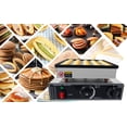 thumbnail image 1 of EDTara Stainless Steel Mini Dutch Pancake Maker, 25-Hole Poffertjes Electric Pan With Adjustable Temperature and Timer, 1 of 7