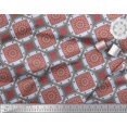 thumbnail image 2 of Soimoi Poly Georgette Fabric Floral Mandala Print Sewing Fabric Yard 52 Inch Wide, 2 of 3