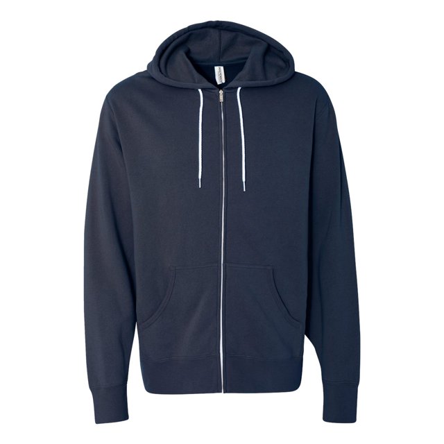 Independent Trading Co. Sweat à Capuche Léger Unisexe à Fermeture Éclair Complète, TG