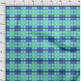 thumbnail image 3 of oneOone Cotton Cambric Fabric Madras Check Printed Craft Fabric BTY 56 Inch Wide, 3 of 4