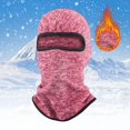 thumbnail image 1 of Winter Fleece Balaclava Face Mask, Thickened Warm Windproof Ski Mask for Cold Weather, Breathable Motorcycle Riding Cover for Snowboarding, Cycling and Outdoor Winter Sports, 1 of 1