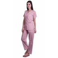 thumbnail image 2 of Moomaya Womens Pajamas Set Button Down Loungewear Short Sleeve Nightwear Pants, 2 of 6