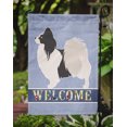 thumbnail image 3 of Carolines Treasures BB8322GF Papillon Welcome Flag Garden, 3 of 3