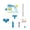 bleu, variante sur HILABEE Jouet Aspirateur pour Enfants 3 en 1 Jouets de Nettoyage pour Filles Garçons Enfants Âge 4-6 Bleu