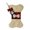 B, variant on Christmas Gift Bags Christmas Free Range Dog Paw Checkered Gift Bag, Free Range Candy Bag Dog Christmas Gifts
