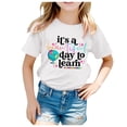 thumbnail image 1 of TZEWGL T-Shirts For Child Back To School Season Printed Short Sleeve Crewneck Clothes For Baby size 2-4T, 1 of 4