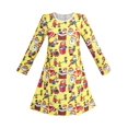 thumbnail image 1 of Girls Dress Yellow Christmas Santa In Chimney Seesaw 10 Years, 1 of 7