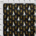 thumbnail image 3 of oneOone Velvet Black Fabric Beach Sewing Craft Projects Fabric Prints By Yard 58 Inch Wide, 3 of 4