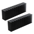 thumbnail image 4 of Kit de Dissipateur de Chaleur en Aluminium, 2pcs Refroidissement Ailettes Aluminium Refroidissement Ailettes Slotted Dissipateur de Chaleur Conception de Pointe, 4 of 8