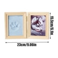 thumbnail image 2 of EGNMCR Cherished Memories Personalized Wood Photo Frame With Imprint Kit - Capturing Unconditionals And Playful Forever photo frames, 2 of 9