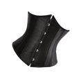 thumbnail image 1 of maskred Femmes Lacets Corset Corset Shapewear et Confortable Noir XXXXL 2Set, 1 of 6