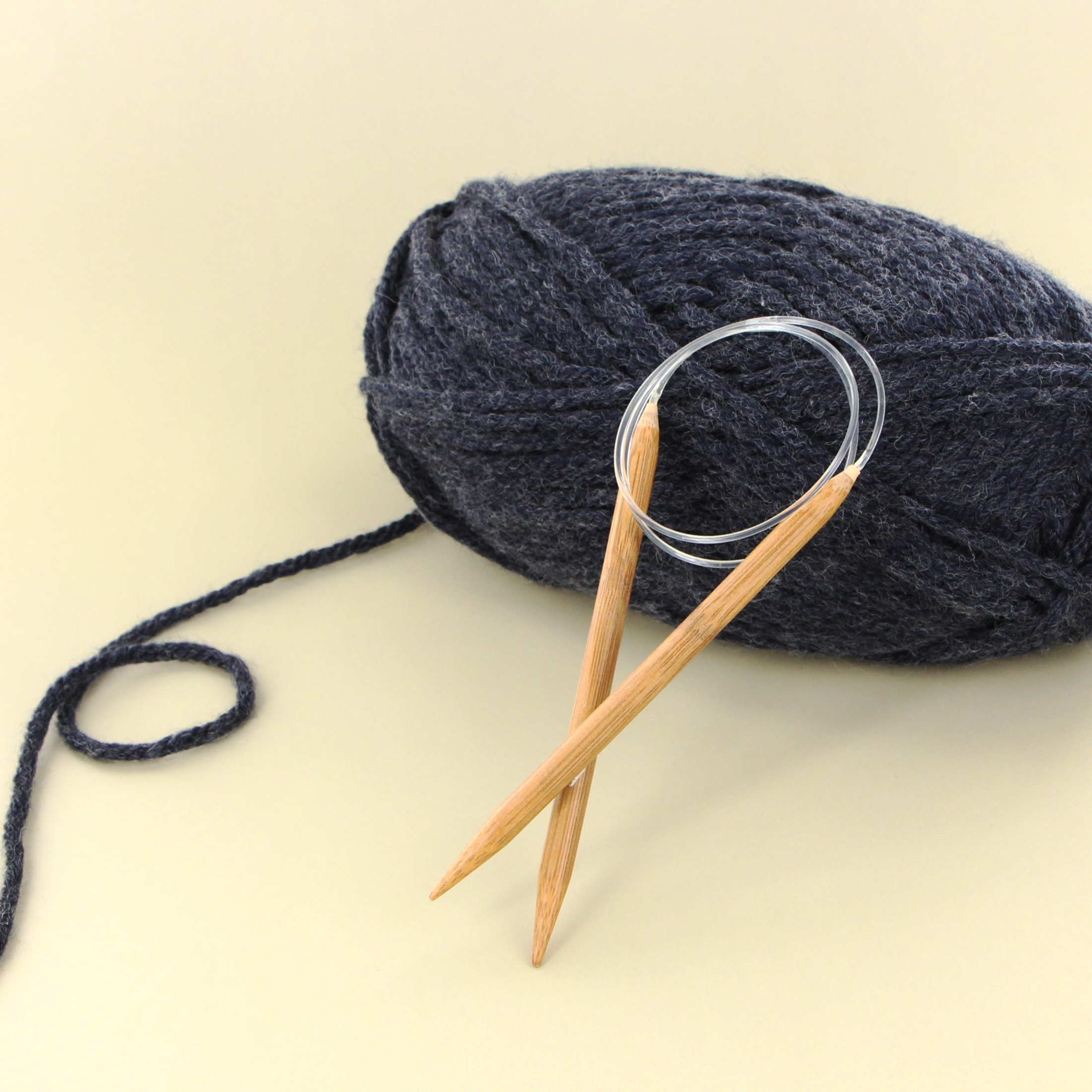 LOVE Knitting Bamboo Circular Needles, 75 cm (29.5 in.), 6 mm (0.24 in.)