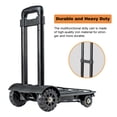 thumbnail image 4 of Foldable Hand Truck Dolly, Adjustable Cargo Cart, Portable 100 LB, 4 of 7