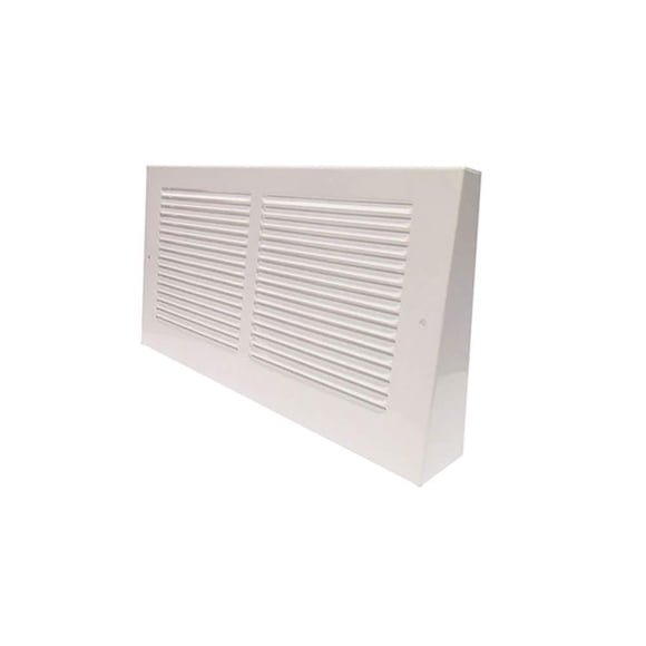 Imperial RG0318 30 x 6 Plinthe de Projection 2 Pouces Retour Grill Blanc