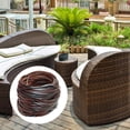 thumbnail image 4 of Wicker Repair Wicker Repair Supplies Rattan Material for Patio Dark brown, 4 of 8