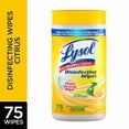thumbnail image 1 of LYSOL® Disinfecting Wipes, Citrus, 75 Count, 75CT, 1 of 3