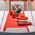 thumbnail image 3 of Christmas Window Decorations Christmas Snowflake Ribbon Gift Wrapping Embossed Ribbon Holiday Desktop Window Fireplace Red Wine Bottle Decoration Total Length of Ribbon 196.85 Inches, 3 of 6