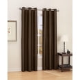 thumbnail image 1 of Sasha Faux Silk Grommet Curtain Panel, 1 of 1