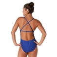 thumbnail image 2 of Speedo Maillot de Bain une Pièce Endurance à Dos Croisé pour Femmes - Speedo Bleu, D36, 2 of 4