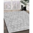 thumbnail image 3 of Ahgly Tapis Rectangulaire Lavable en Machine Intérieur Transitionnel Gris Foncé, 7 Pieds x 9 Pieds, 3 of 7