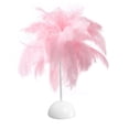 thumbnail image 2 of LSLJS Feather Table Lamp Bedside Lamp Night Light Battery Operated LED Table Lamp for Bedroom Living Room Party Wedding Centerpiece Christmas Valentine's Day Decor, Desk Lamp, 2 of 6