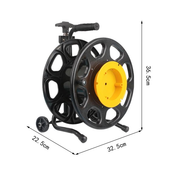 Wire Cable Reel Optical Fiber Empty Disk Electrical Cord Cable Reel For Accessories Travel Trailer Cables Backyard Yacht Patio