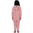 thumbnail image 3 of St. Eve Girls' Union Suit Pajama Animal One Piece Hooded Sleeper, 3 of 3