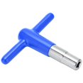 thumbnail image 3 of Drum T Shaped Wrench Tuning Key Silicone Handle Music Instrument Accessories DT‑08Blue, 3 of 14