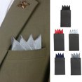 thumbnail image 3 of Pocket Square Fashion Decorative Pocket Handkerchief Suit Handkerchief for Men, 3 of 6