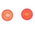 thumbnail image 3 of lionlar 2x Guitar Effect Pedal Footswitch Topper Bumper for Guitar Effects Pedal Red, 3 of 8