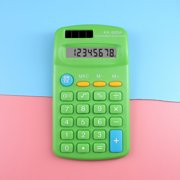 Antqov Basic Standard Calculators Mini Digital Desktop Calculator with 8-Digit LCD Display. Calculator Pocket Size for Home School for Kids, Home Accessories