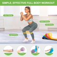 thumbnail image 4 of MesaSe Resistance Bands  Exercise Workout Bands for Gym  Training  Yoga  Pilates  Home, 4 of 8