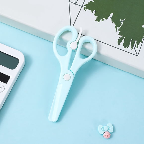 Liquidation à Moins de 1 $ Tyidzon Ciseaux d'Entraînement Préscolaire Ciseaux en Plastique pour Enfants d'École, Enfants pour Fournitures d'Artisanat en Papier