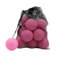thumbnail image 2 of Lipstore 18 Pcs Balles de Tennis Résistantes à l'Usure Balles de Jeu Balles d'Entraînement Résilience 2,52 Pouces Rose, 2 of 8