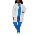 thumbnail image 1 of Landau Women's 36 3/4 Inch Traditional Notebook Lab Scrub Coat, 1 of 6