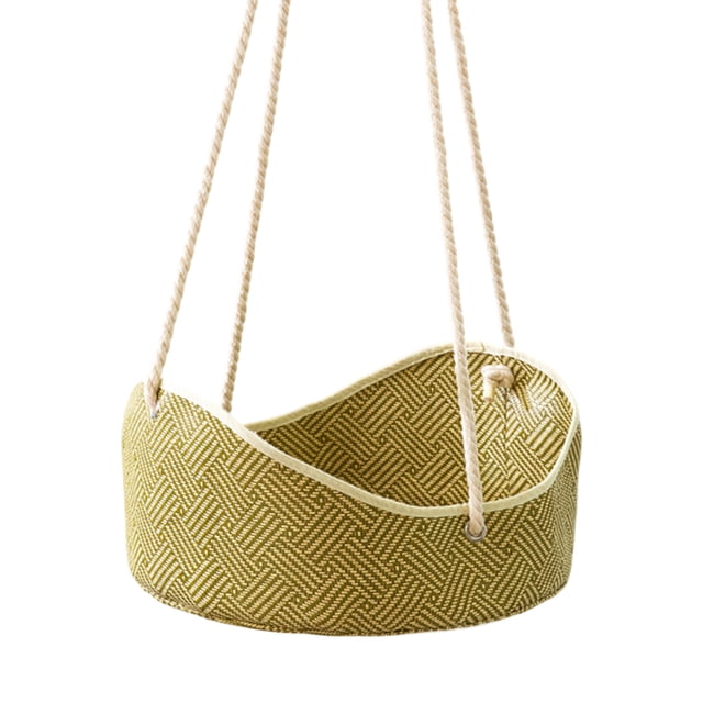 Breathable Pet Cage with Metal Hooks Rattan Woven for Cats Rabbits Small Dogs Durable Scratch-Resistant Easy Install Washable Reusable