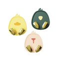thumbnail image 2 of Abbracc 3Pcs Creative Self Adhesive Universal Hook Decoration Toothbrush Holder Storage, 2 of 6