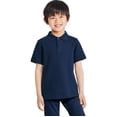 thumbnail image 2 of George Boys' Short-Sleeve Uniform Polo 2-Pack, 2 of 6