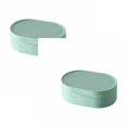 thumbnail image 1 of Oleegame 2PC Spoon And Lid Rest Macaron Color Travel Soap Box Portable Creative Soap Box Waterproof With Lid Soap Plastic Box Green, 1 of 9